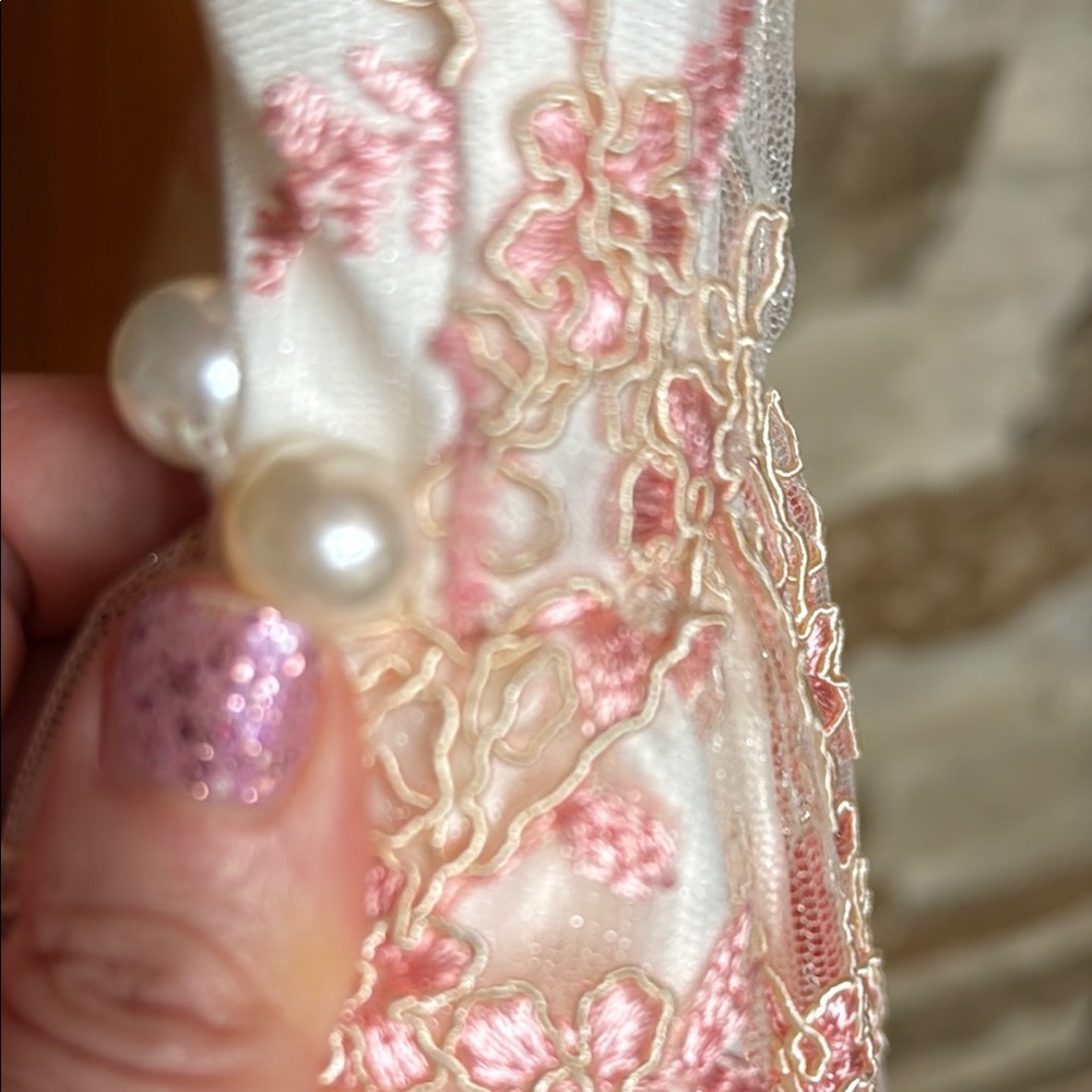 American Princess Dress Elegant Floral Kids Dress Size 10 - Picture 6 of 11